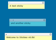 Sticky Notes on the Desktop