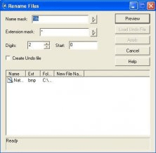 Rename files