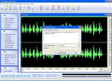 Creating a new audio file using synthetic speech