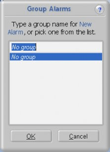 Group Alarm Option
