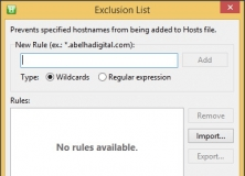 Exclusion List Creation