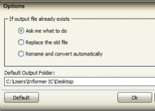 Options Window