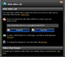Web video call
