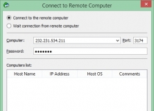 Connect to Remote Computer