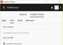 Creative Cloud Preferences