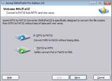 NTFS To FAT32 Converter