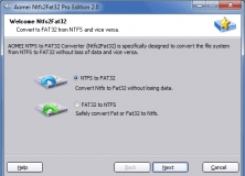 NTFS to FAT32 Converter