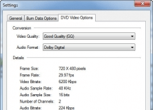 DVD Video Options
