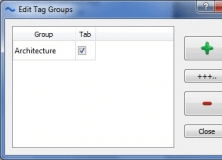 Tag Group Editor