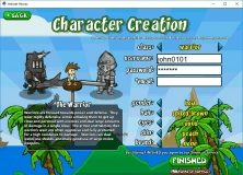 Creating New Character