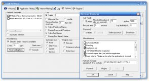 The program options