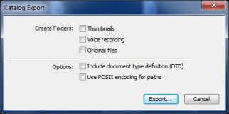 Catalog Export