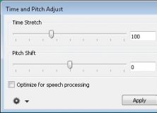 Time and Pitch Adjust