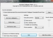 Wallpaper manager
