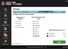 "Settings" Section