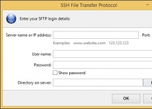 SFTP Login Details