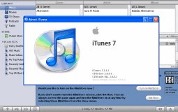 iTunes 7.3 About