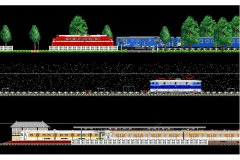 Different trains