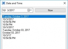 Set Date and Time