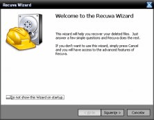 Welcome Screen