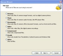 Searching for e-mails