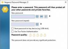 Create Master Password