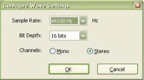 Wave settings