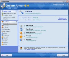 Online Armor ++ GUI