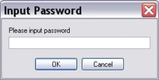 Input password