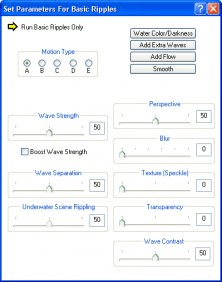 Basic Ripples parameters window