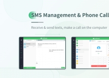 SMS management & phone call