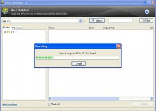 Scanning for deleted files