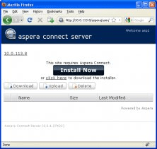 Install Aspera Connect