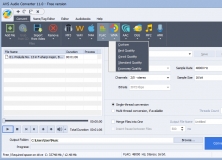 Convert to WMA settings
