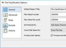 File Classification Options