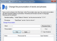 Configuring Pronunciation Settings