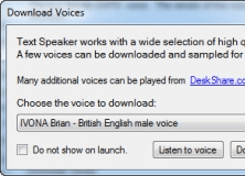 Downloading New Voices