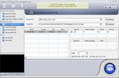 Clone DVD to MPEG file window