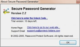 About Secure Password Generator