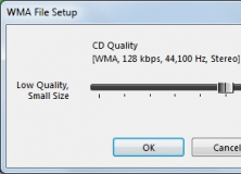 Audio Quality settings
