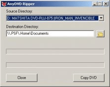 Copy DVD to file