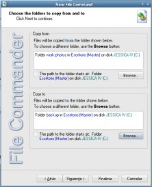 File Command Creation Wizard, Step #3.