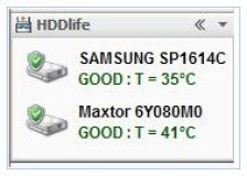 HDD gadget undocked mode