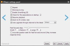 General settings