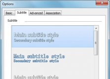 Subtitle Options