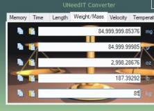Weight and Mass Units