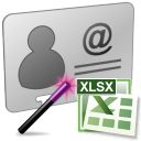 VCF To XLSX Converter Software