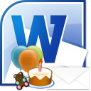 MS Word Birthday Party Invitation Template Software