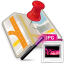 Google Maps Save Multiple Locations As JPG Image Files Software