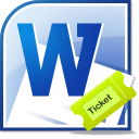 MS Word Raffle Tickets Template Software